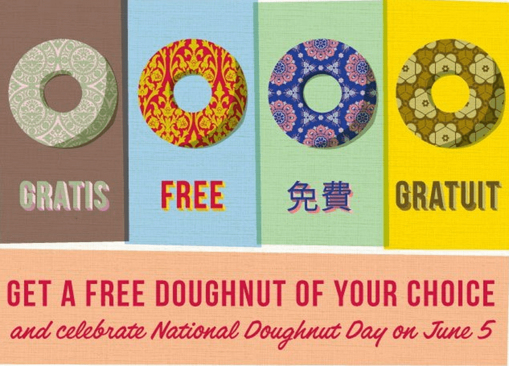 National Free Doughnut Day