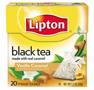 Lipton Black Tea Vanilla Caramel