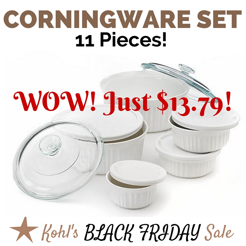 11-Piece CorningWare Set for Just $13.79