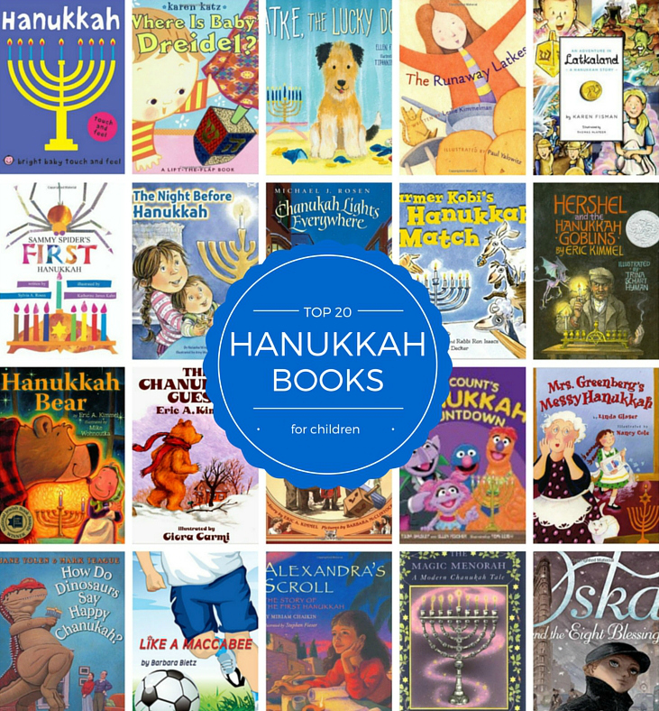 Top 20 Hanukkah Books for Children | Get ready for Chanukah with your family by reading these top 20 Hanukkah children's books. From board books to novels, this list has you covered.