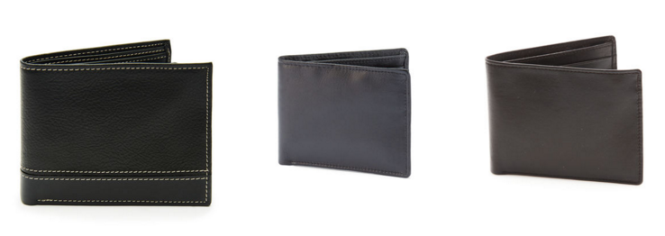 Leather Wallets Perry Ellis $8.50