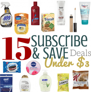15 Subscribe & Save Deals for Under $3