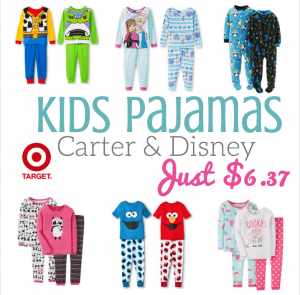Kids Pajamas for $6.37 per pair