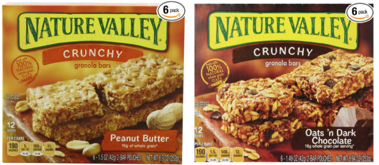 Stock Up Price Nature Valley Peanut Butter Or Oats And Dark Chocolate Crunchy Granola Bars