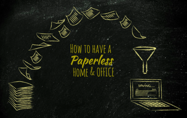 How to Go Paperless at Home