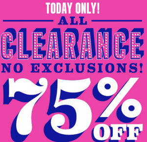 The Children's Place 75% Off Clearance