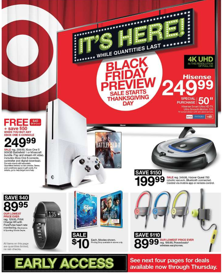Target Black Friday Ad