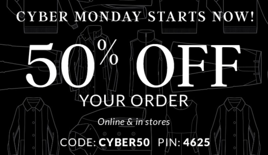 Cyber Monday Arrives Two Weeks Early at Lands' End