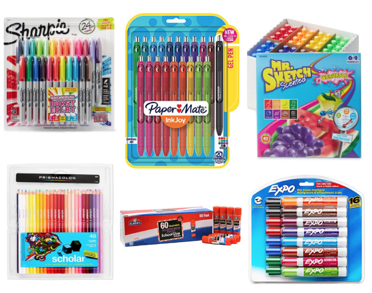 Save on School Supplies - Today Only! (Paper Mate, Elmer's, Expo ...