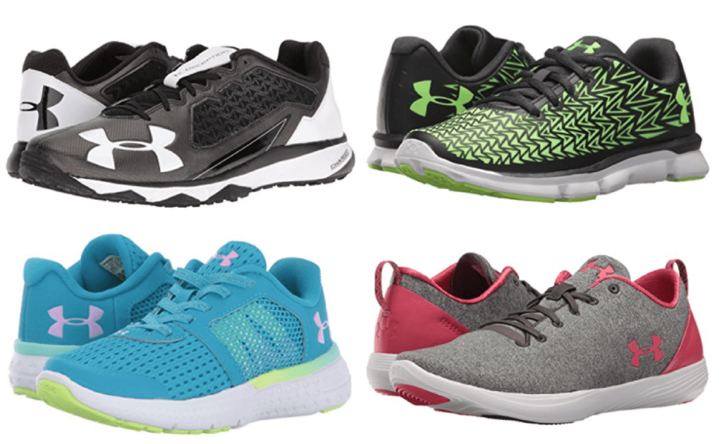 Save on Under Armour Shoes for the Whole Family! Prices Start at $17!