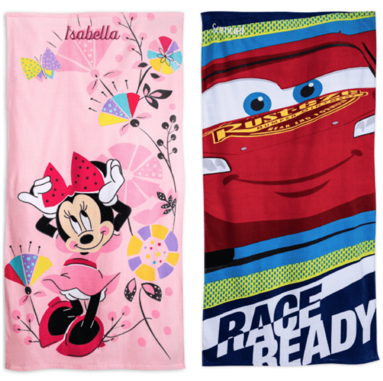 Disney Beach Towel with Personalization 13!
