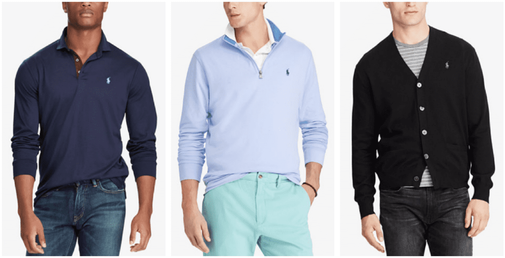 Macy's | Polo Ralph Lauren Men's Sweaters and Polos as low as $31.33