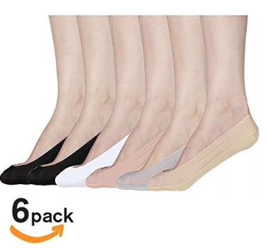 Women's No Show Socks (6 Pairs) - PRICE DROP!