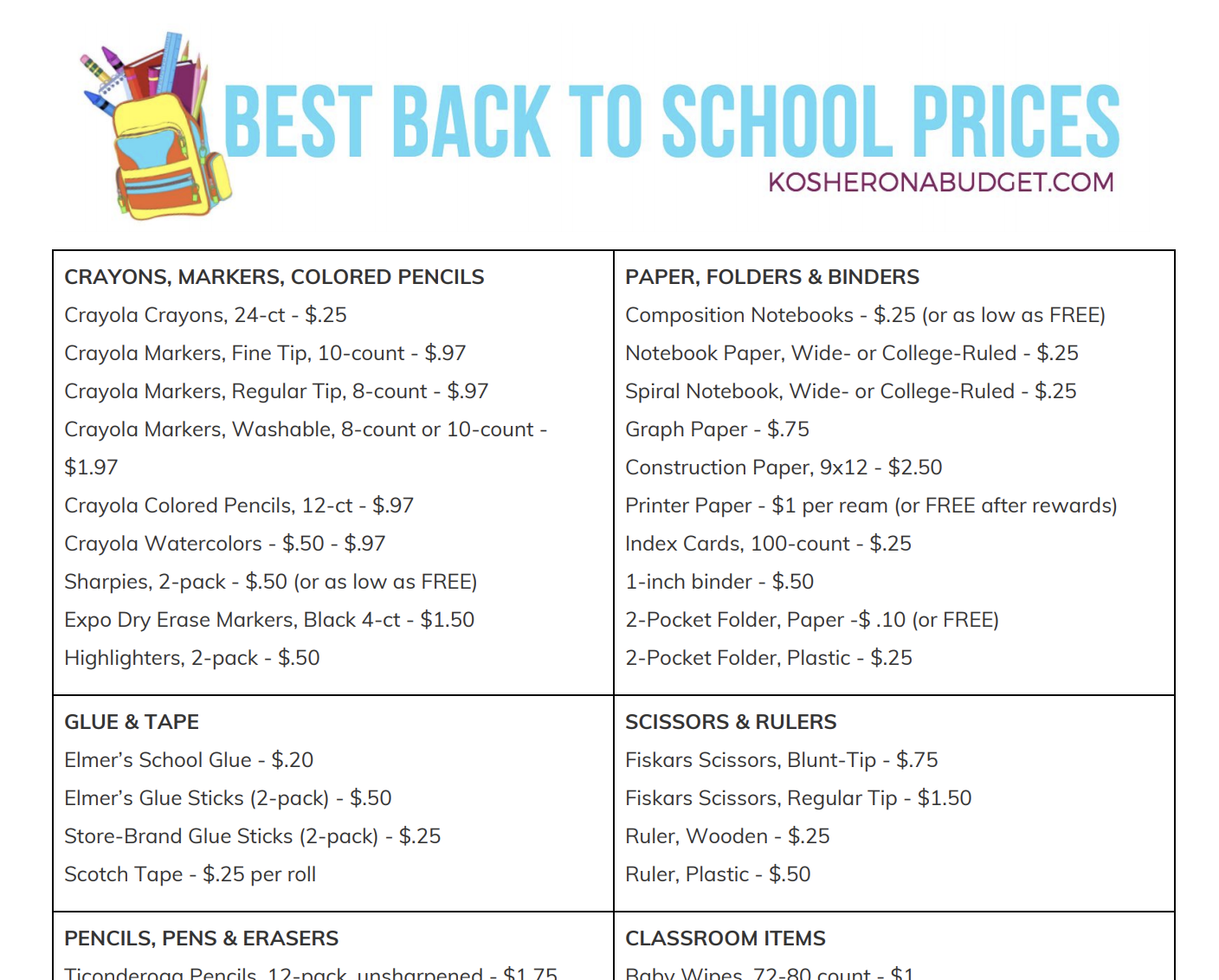 Mejores ofertas e historial de precios de Kayannuo Back to School