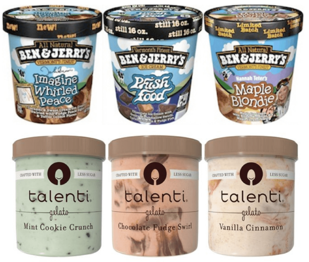 Whole Foods | Ben & Jerry's or Talenti Ice Cream Pints as low as $2.70 Each