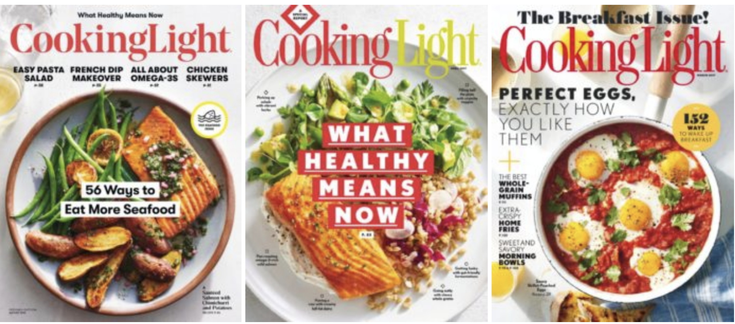 2 Years of Cooking Light Magazine for Just 14.95