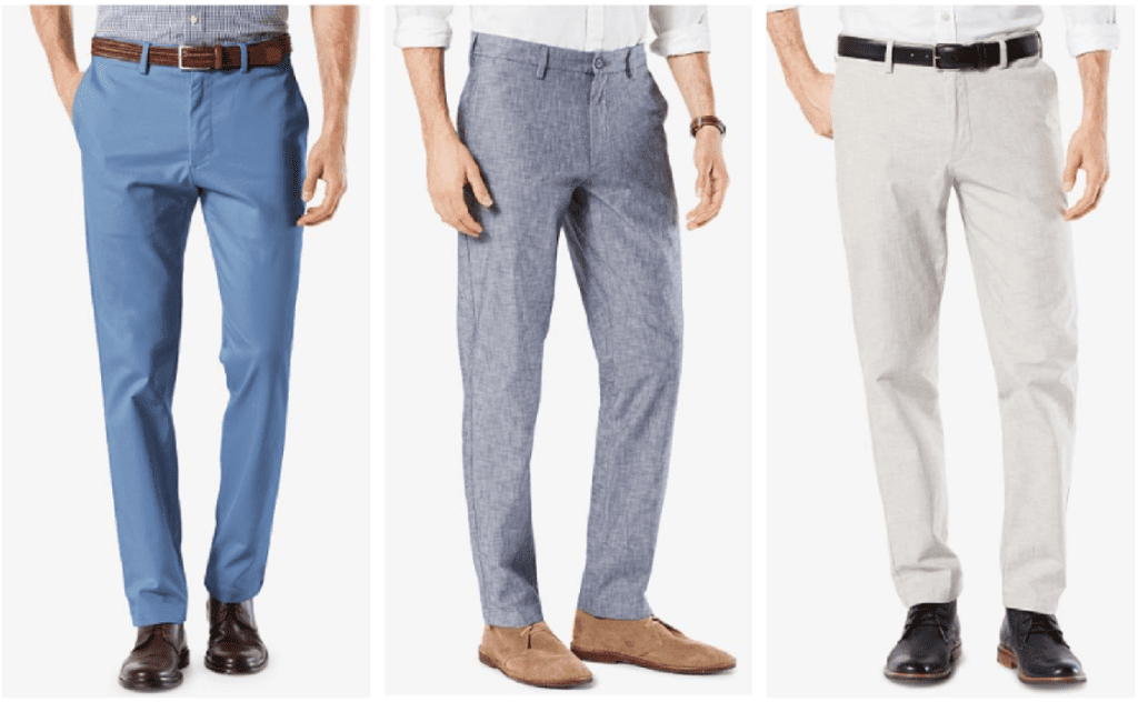 Macy's | Dockers Men's Clean Slim Tapered Fit Khaki Stretch Pants $15. ...