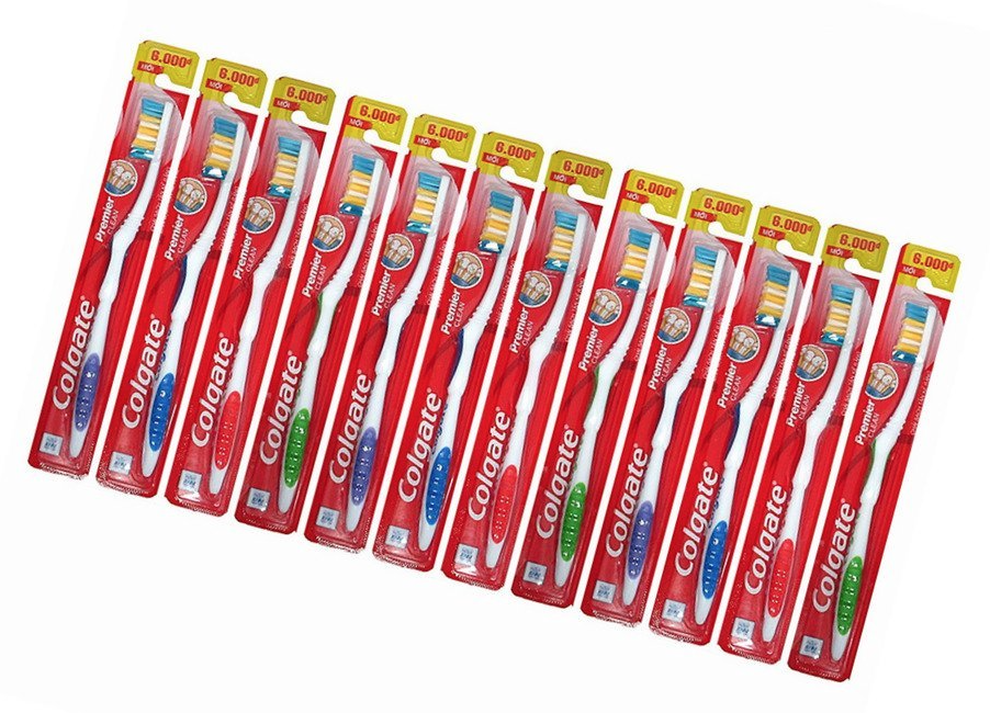 Colgate Premier Classic Clean Medium Toothbrush (12-pack) - Just $.55 