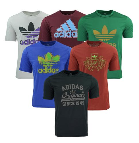 Adidas Men's Graphic T-Shirt 5-Pack - $35 Shipped ($7 Each!)