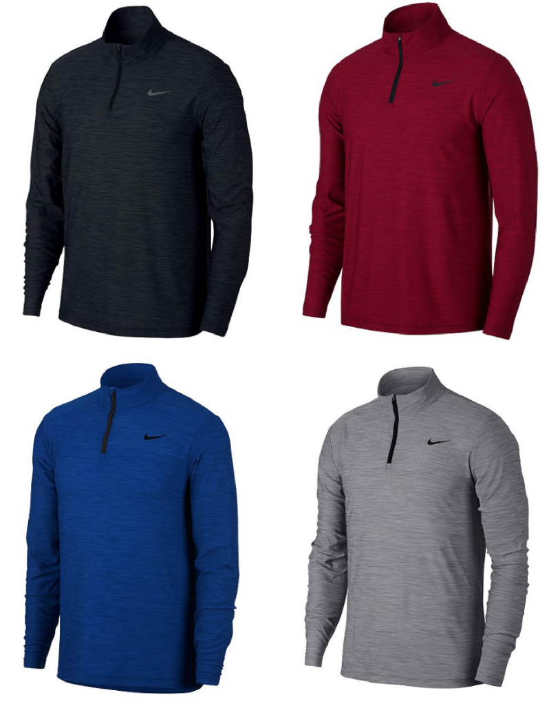 quarter zip training top