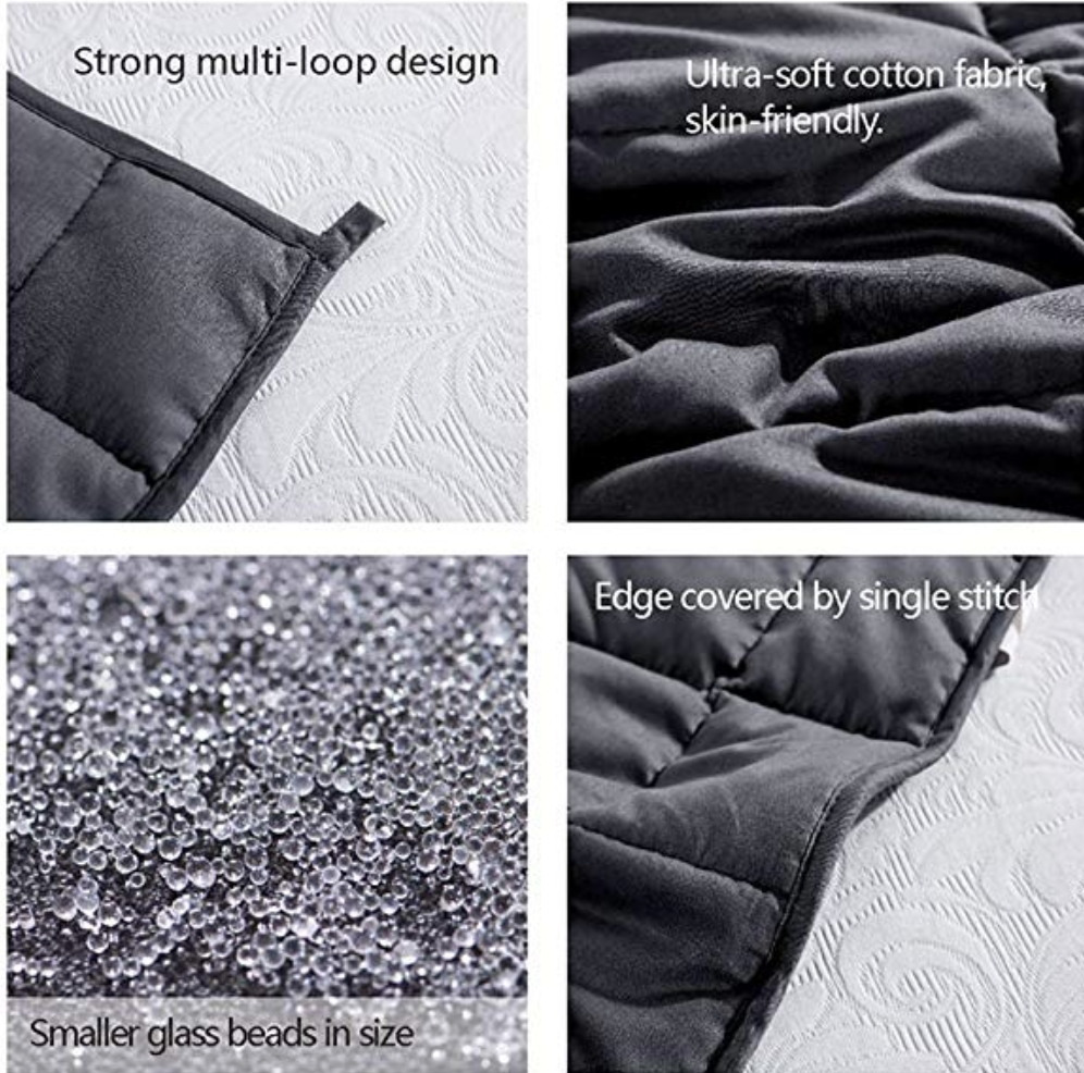 Twin Size Weighted Blanket (17 lbs) - $47
