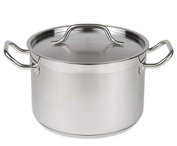 8-Quart Stainless Steel Stock Pot with Cover - Lowest Ever Price!