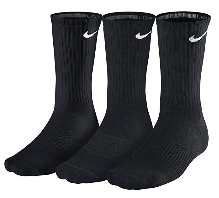 NIKE Performance Cushion Crew Training Socks (3 Pairs) - Just $7.43