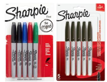 Office Depot | 5-Pack Sharpie Markers $1 (Reg. $)