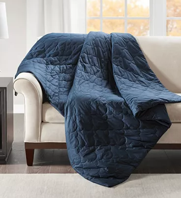 Macy's | 70% Off Beautyrest Deluxe Quilted Cotton Weighted Blankets