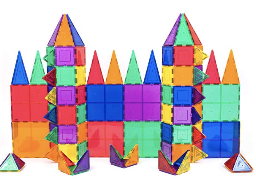 Picasso Tiles, 100-Pc Set for less than $45 (Compare to Magnatiles at $120)