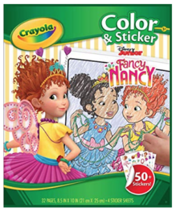 crayola toy story 4 or fancy nancy coloring pages