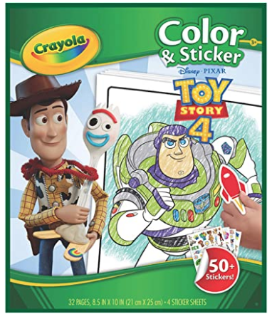 crayola toy story 4 or fancy nancy coloring pages