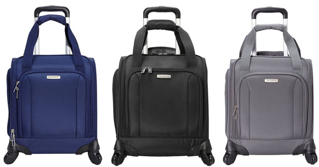 eBags | Samsonite Spinner Underseat Carry on Bag with USB Port — $38.99 ...