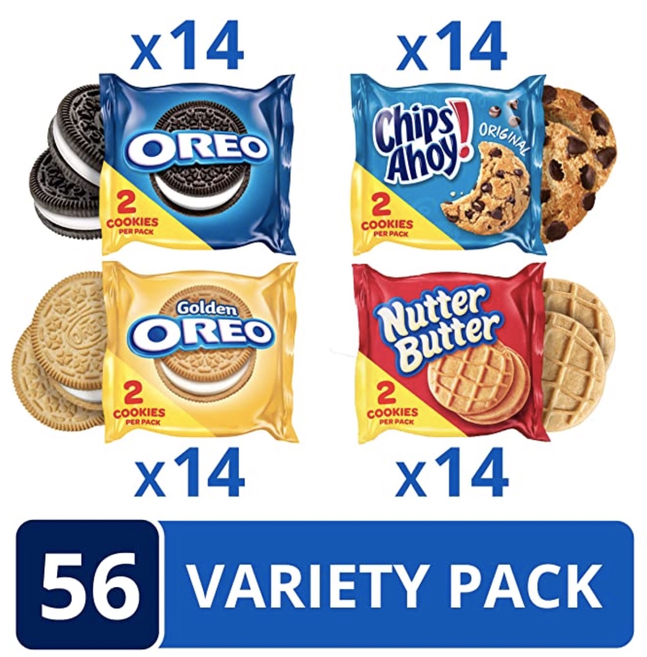 Subscribe & Save | Nabisco Cookie Variety Snack Packs — 16¢ per 2-Pack ...