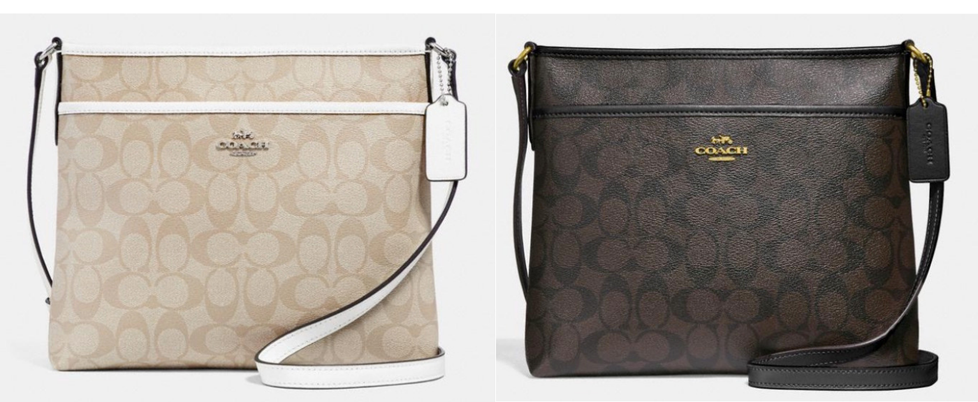 Coach Outlet | Crossbody Bag In Signature Canvas Only $68 (70% Off)