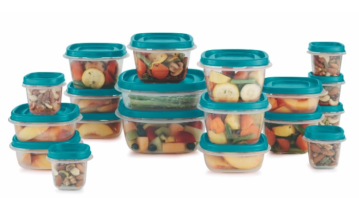 Rubbermaid Easy Find Vented Lids Food Storage Containers, 38-Piece