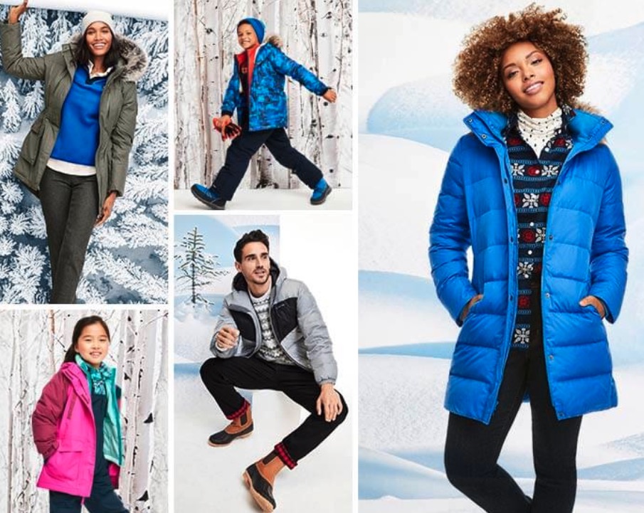 [EXTENDED] Lands' End Cyber Monday Sale Winter Coats for the Whole