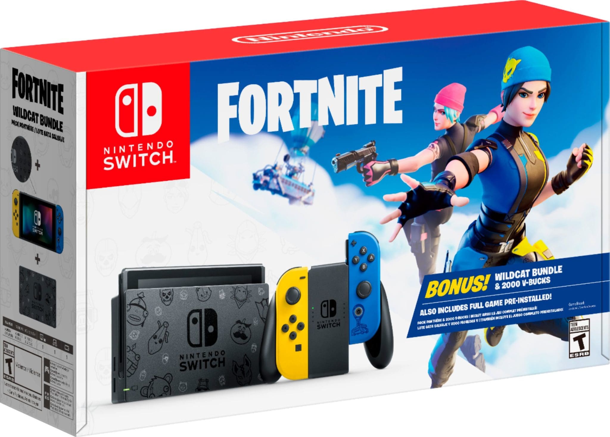 Amazon Cyber Monday Deal Nintendo Switch Fortnite Bundle — 299.99