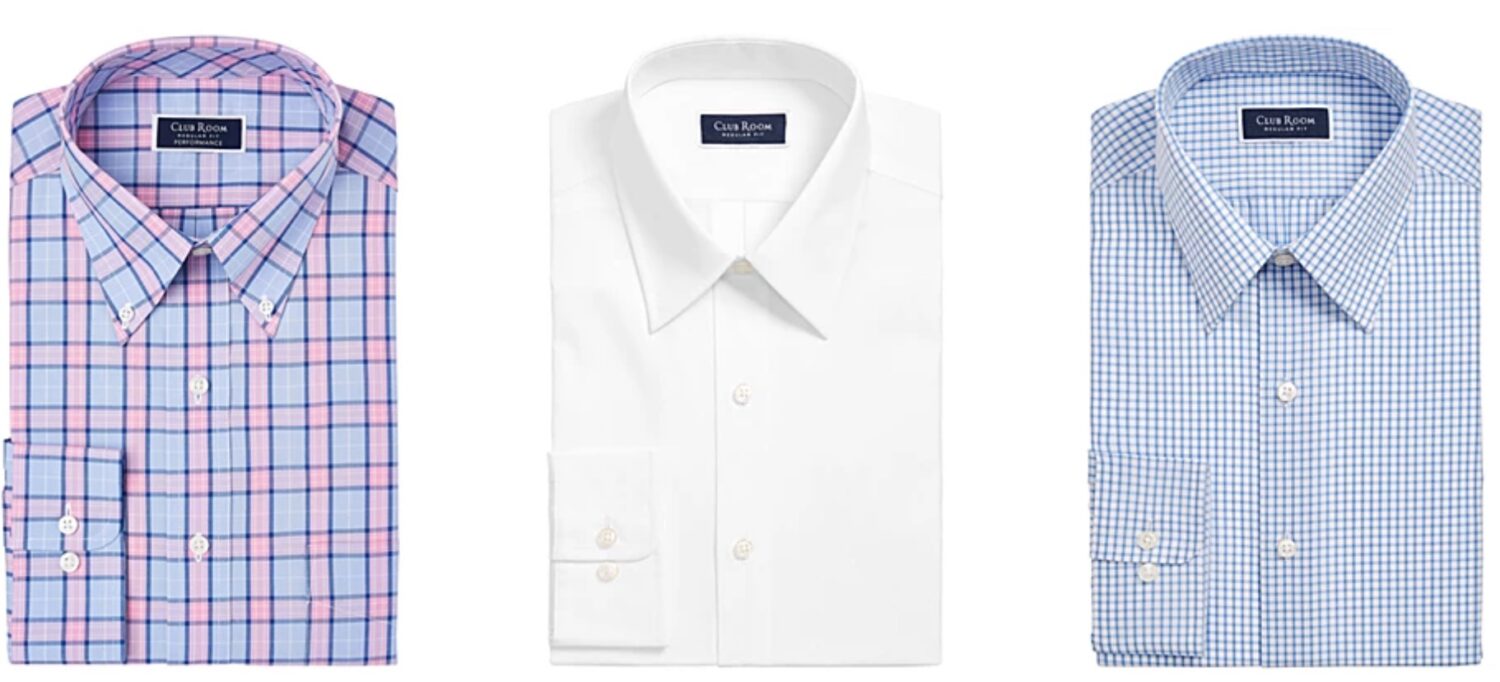 Macy’s | Men's Dress Shirts As Low As $10 (Reg. $45+)