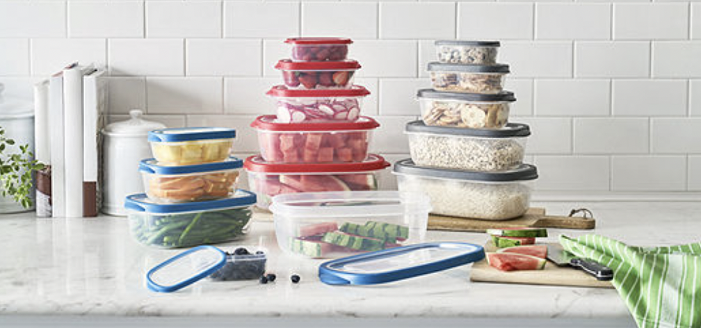 JCPenney Black Friday 2021 |  Farberware Vented Nesting 10-pc. Plastic Stackable Food Container Only $4.99 after Rebate