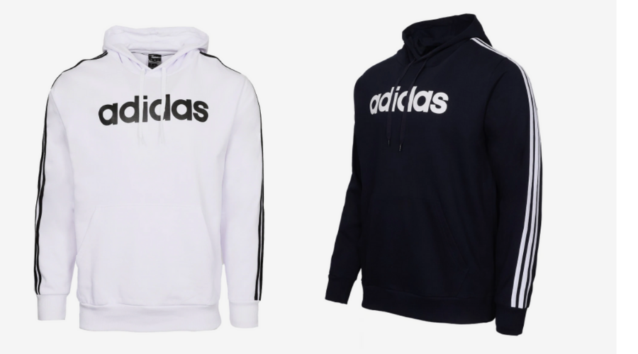Proozy | Get 2 Adidas Men’s Essential 3-Stripe Logo Hoodies for $37.95 ...