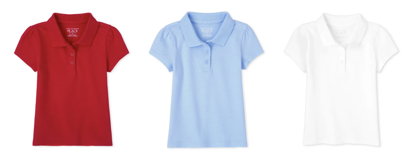 The Children's Place | Polo Shirts Only $5.99 (Reg. $10.95) + FREE Shipping