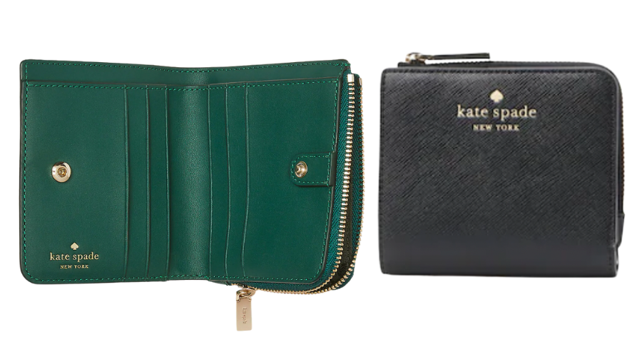 Kate Spade Schuyler Small L Zip Bifold Wallet Only $29 (Reg. $139), Shipped  *Today Only*