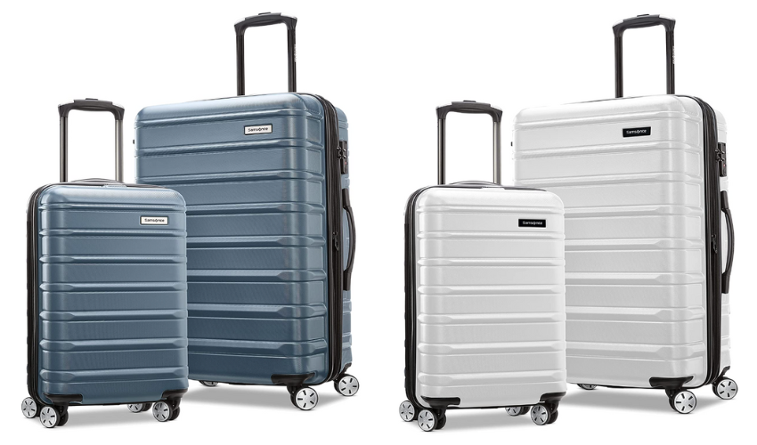 Samsonite Omni 2 Hardside Expandable Luggage with Spinners, 2-Piece Set  (20/24) for $149 (Reg. $331) at Amazon