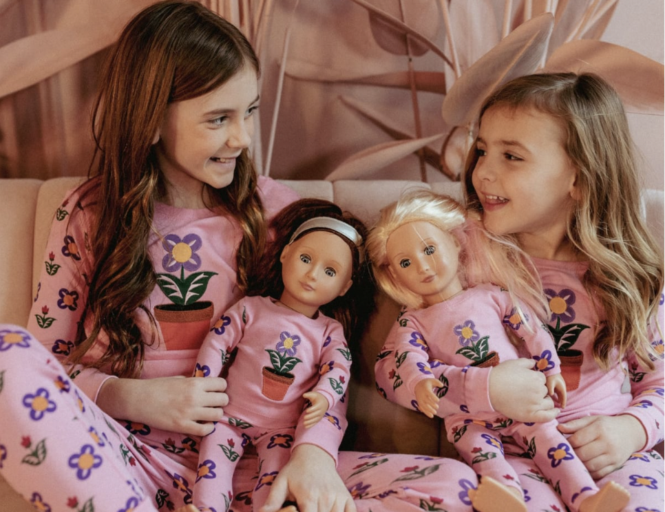 American Girl & Doll Matching Pajama Sets Only $21.99 (Reg. $33.99) + FREE  Shipping