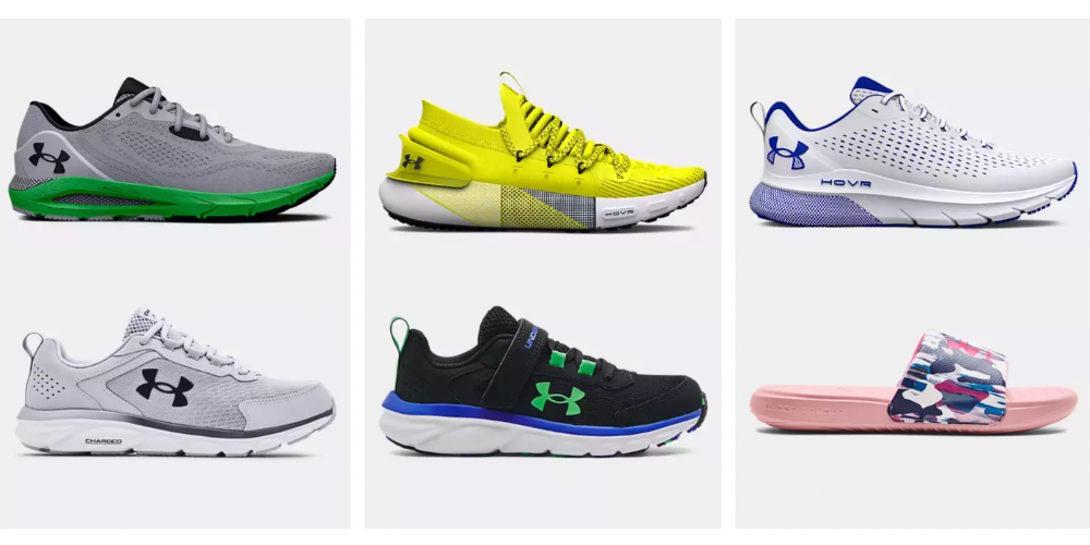 Under Armour | Shoes & Slides for the Whole Family from $9 (Ends Today)