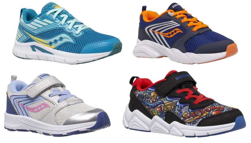 Saucony Kids' Sneakers Just $19, Shipped (Reg. $50)