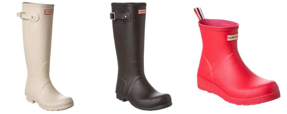 Hunter Rain Boots Up to 62% Off + Additional 10% Off + FREE Shipping