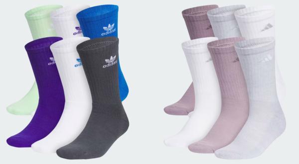 Adidas  50% Off Socks for the Whole Family + FREE Shipping